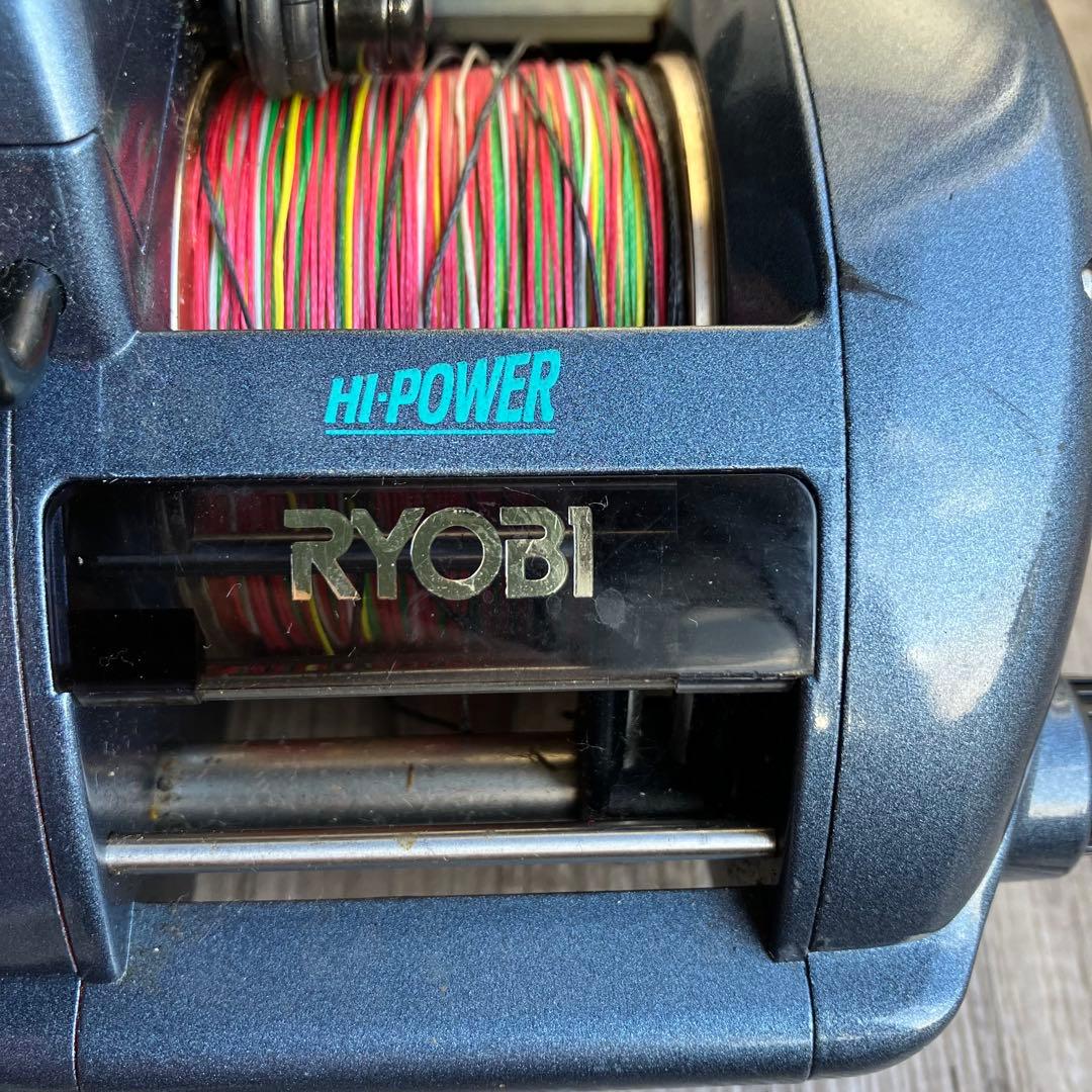 3F 【希少】RYOBI リョービ AD電動60 HI-POWER 電動リール