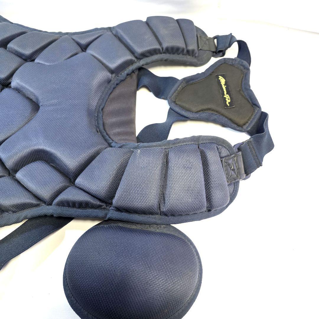 Mizuno Pro 硬式キャッチャープロテクター ネイビー