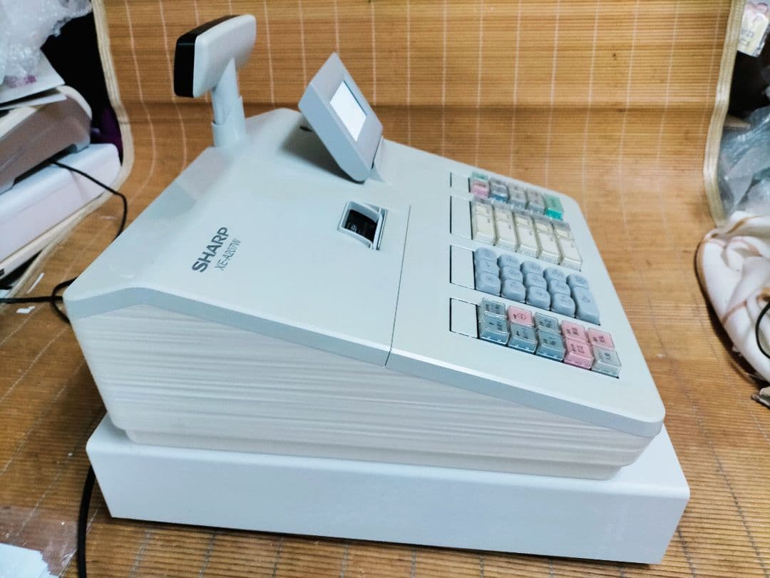 シャープレジスター　XE-A207　PC連携売上管理設定無料　311000