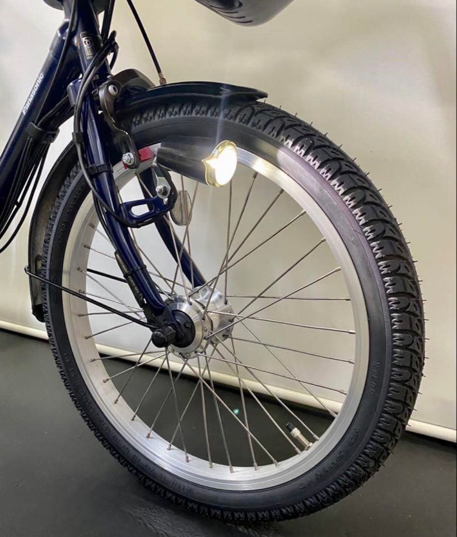 1年保証 新型　パナソニック　ギュットミニ　20インチ　紺色　電動アシスト自転車