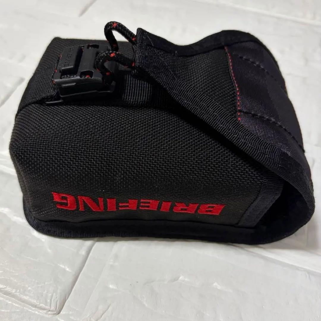 美品　ブリーフィング ラウンド小物 TL スコープボックスポーチ 黒