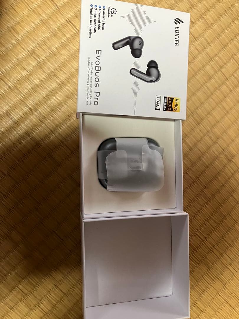 EDIFIER EvoBuds Pro ワイヤレスイヤホン ノイズキャンセリング