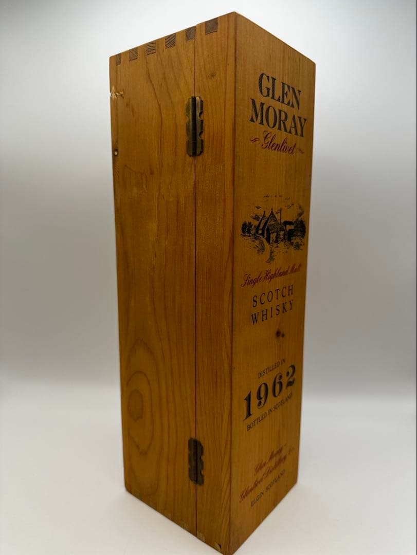 希少!グレン・マレイGLEN MORAY 1962 スコッチウイスキー 木箱入り