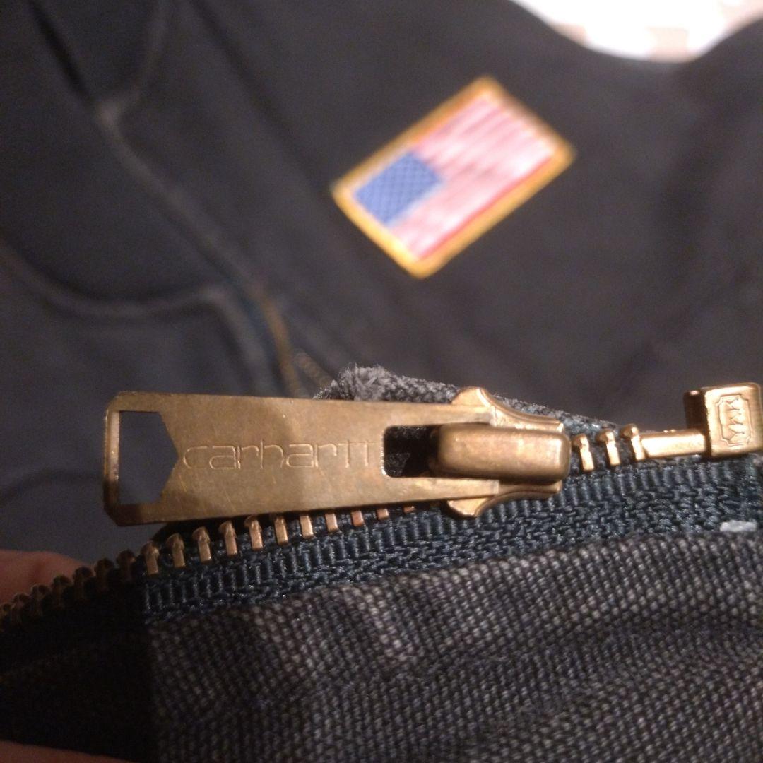 カーハート　ダックベスト　黒　アメリカ製