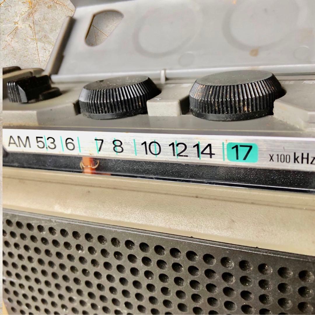 昭和レトロ　サバイバルラジオ　ソニー　SONY ICR-S71 AMワイドカバー