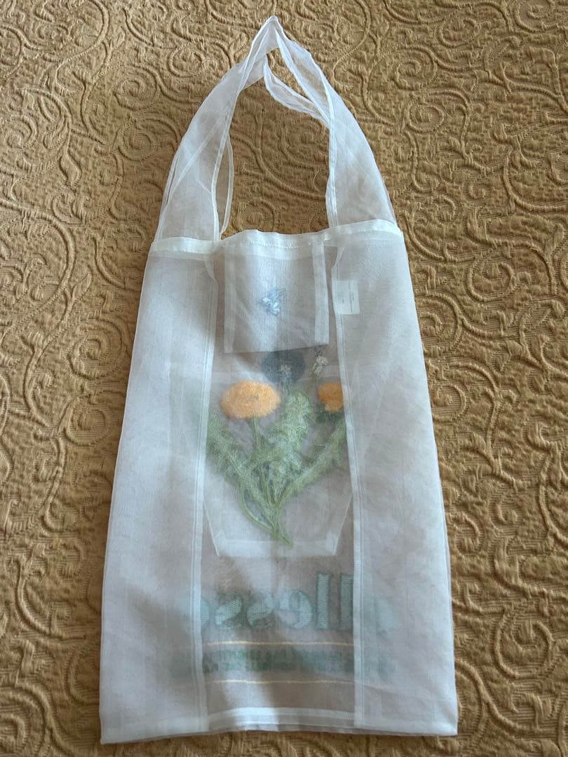 ellesse×brigitte tanakaコラボお花屋さんバッグたんぽぽ