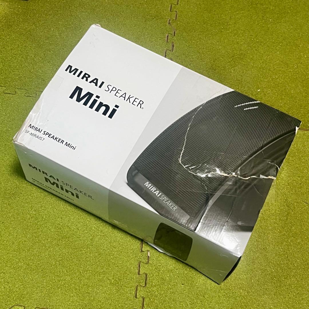 未使用ミライスピーカーミニ　SF-MIRAIS7 テレビ用