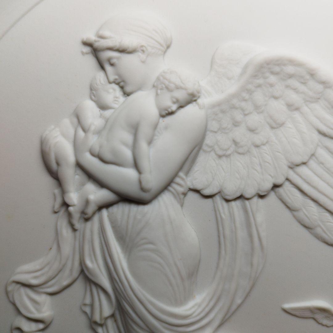 ビンテージ ロイヤルコペンハーゲン　オーロラと天使壁掛けNIGHT　1967年