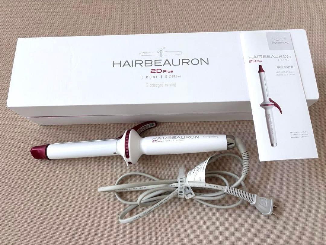HAIRBEAURON 2D Plus カールアイロン
