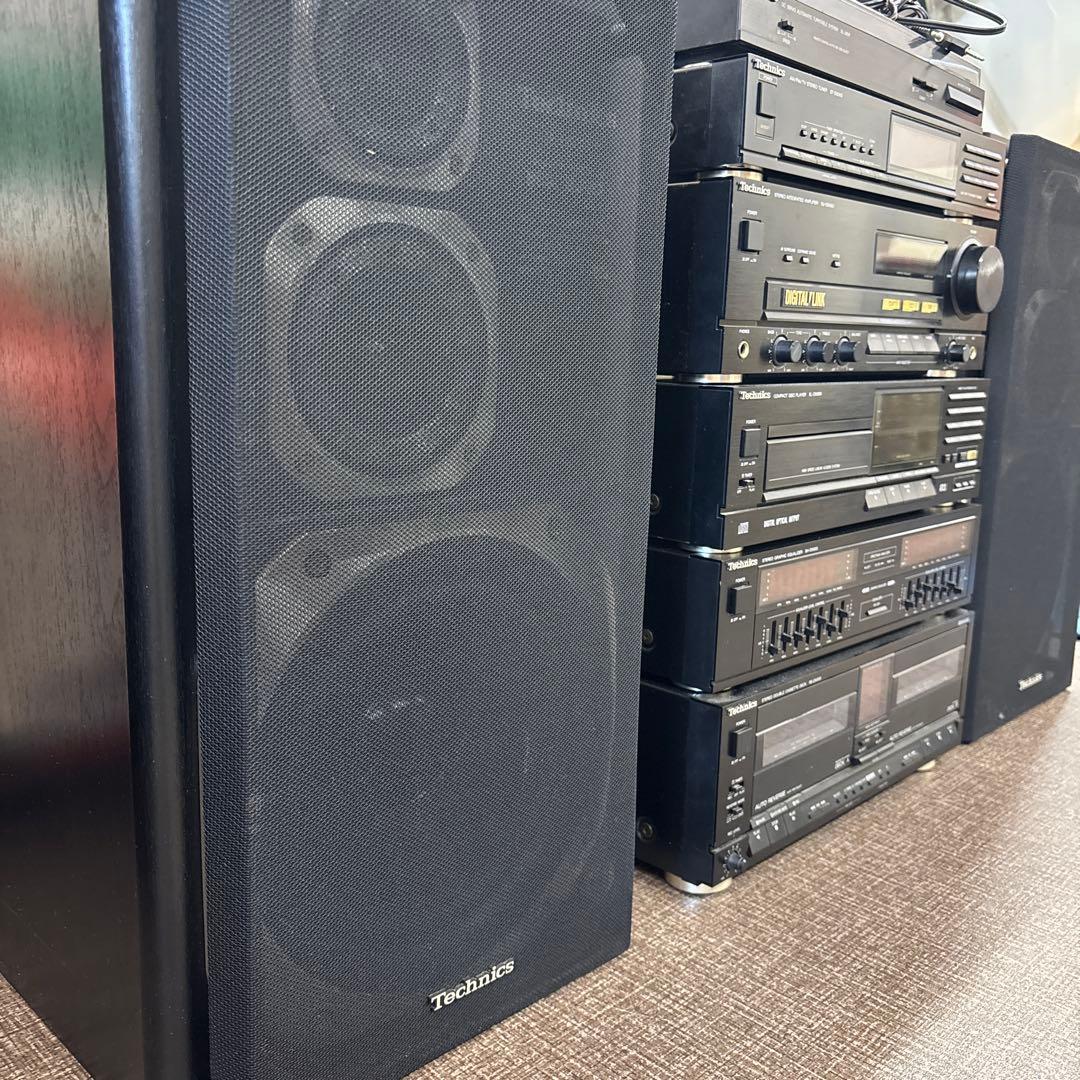 【ジャンク品】Technics（テクニクス）製のミニコンポ