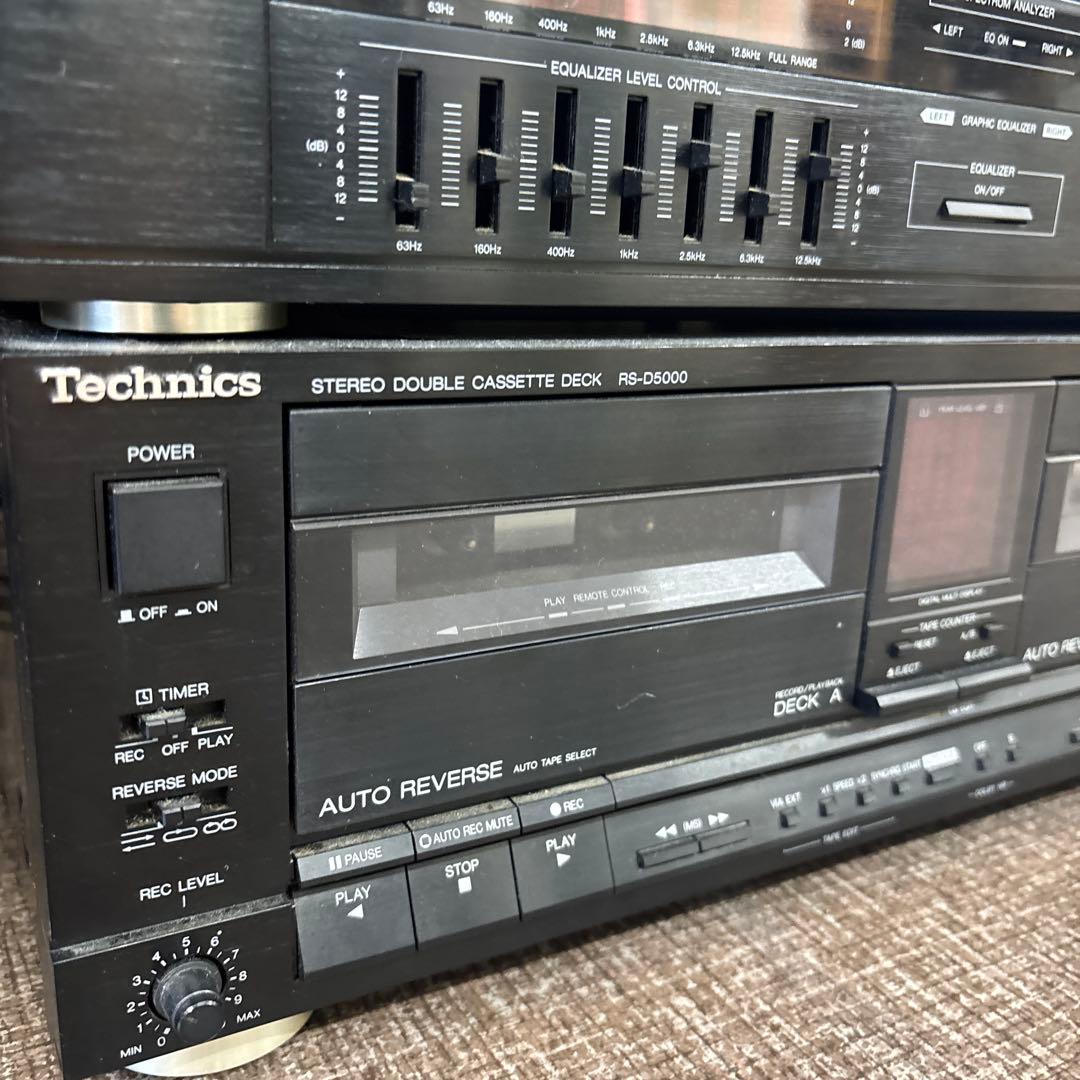 【ジャンク品】Technics（テクニクス）製のミニコンポ