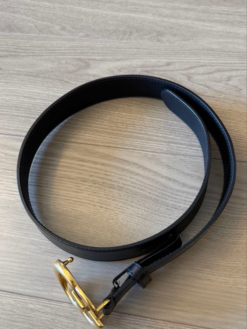 GUCCI ベルト　ダブルGバックル