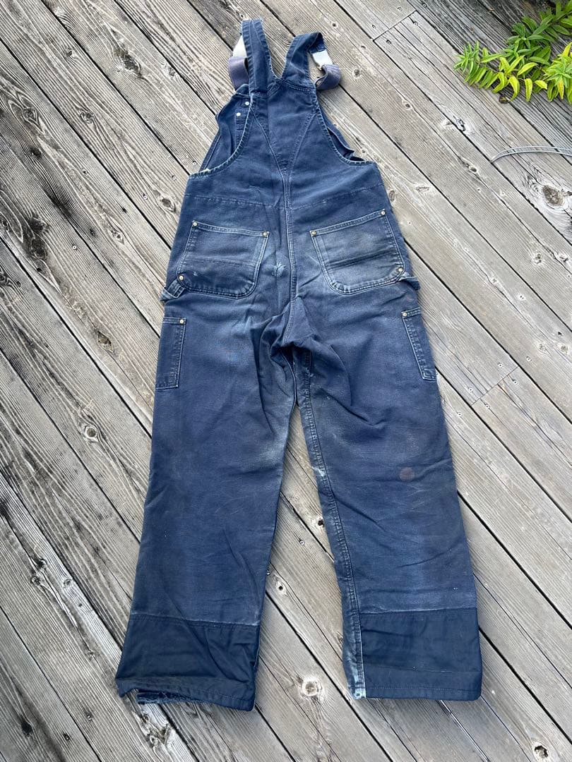 90~00s Carhartt ダブルニー オーバーオール メキシコ製