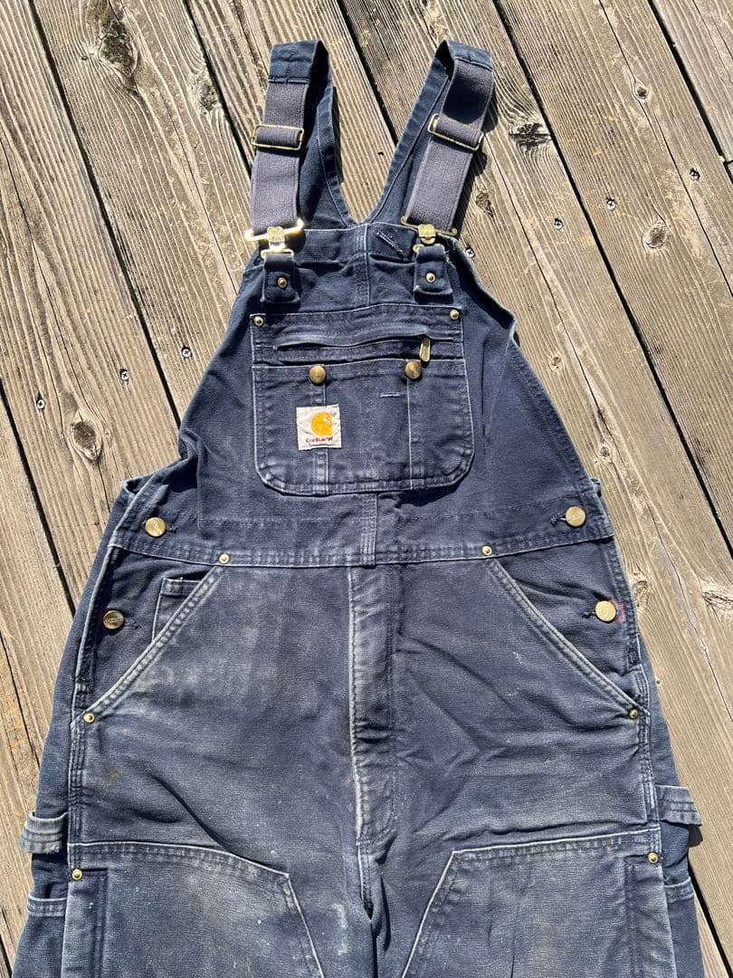 90~00s Carhartt ダブルニー オーバーオール メキシコ製