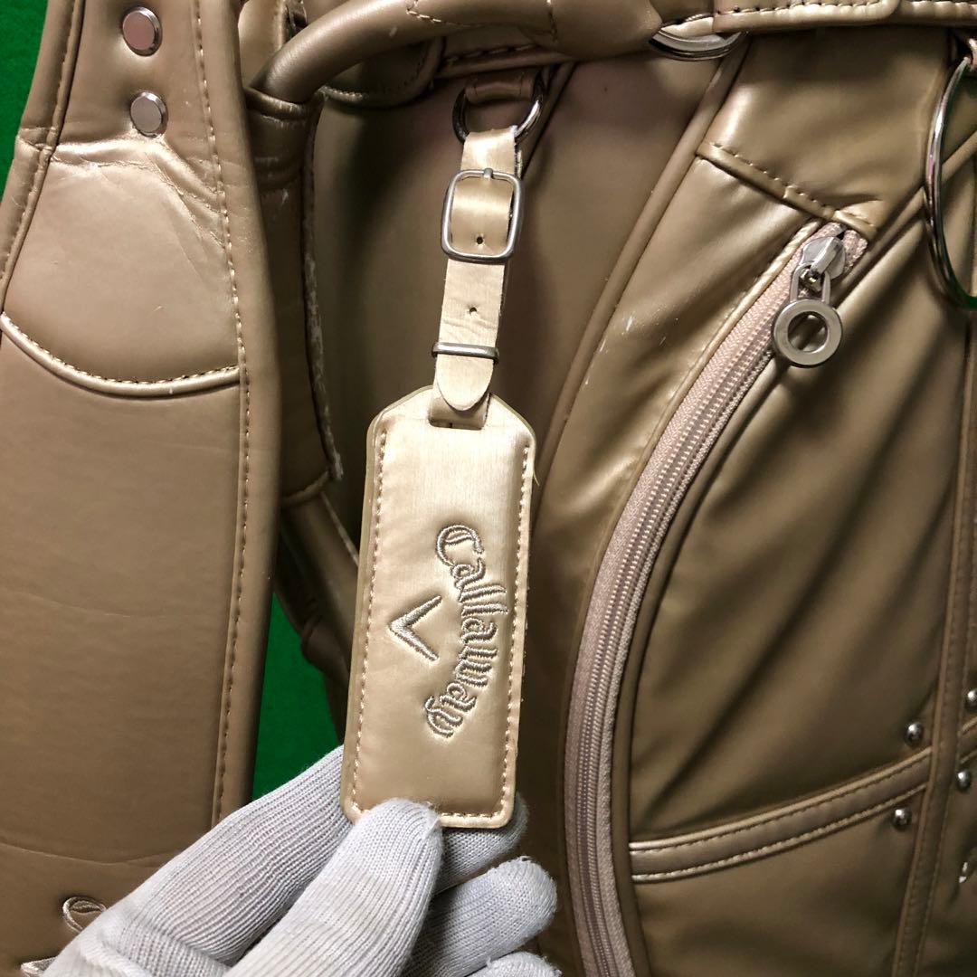 Callaway ‼️ キャディバッグ シャンパンゴールド 8インチ 5分割