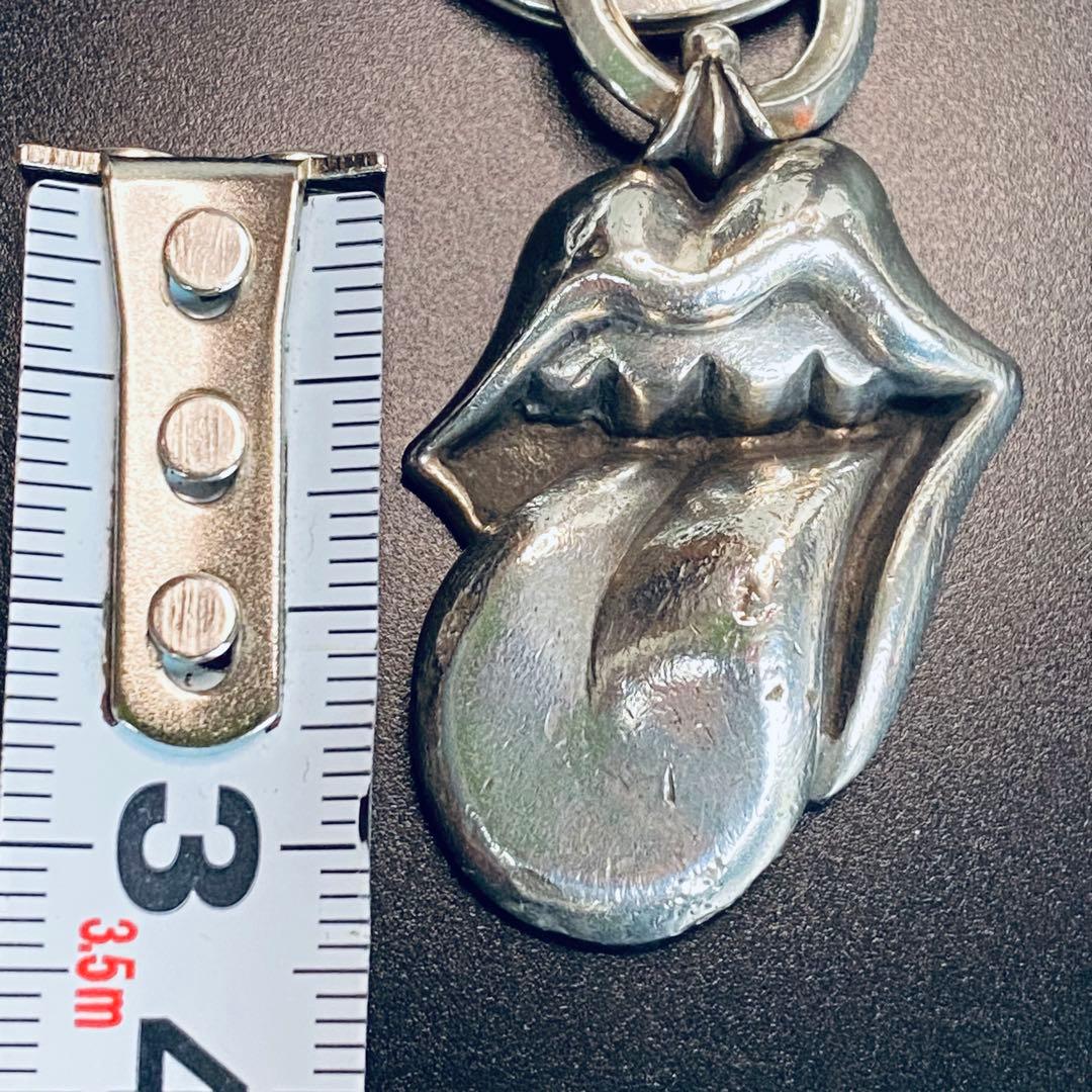 クロムハーツ キーリング ローリングストーンズ リップ&タン スプリットダガー