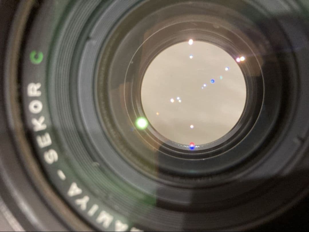 マミヤ 645 80mm f1.9 レンズ　フィルムカメラ　訳あり　中判カメラ