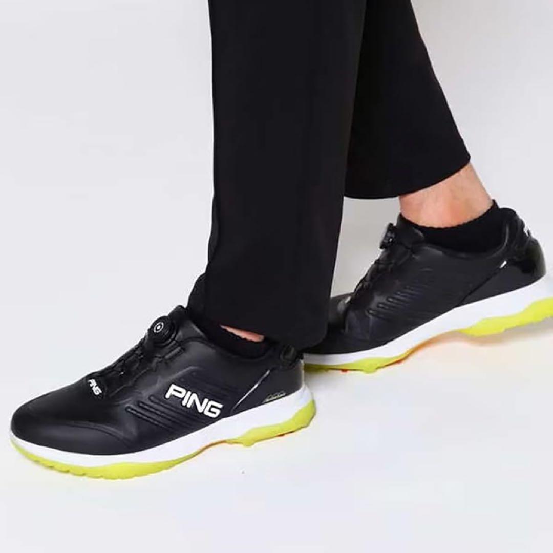 【新品】PING／ゴルフシューズ／27cm