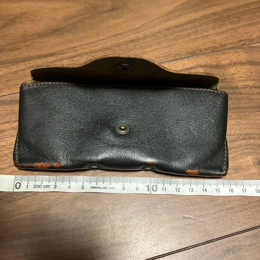 RRL レザーメガネケース　ヴィンテージ加工