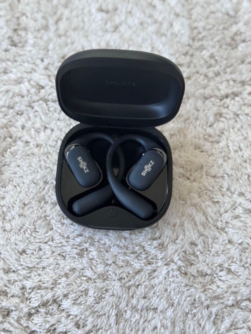 【美品】SHOKZ OPENFIT2 ブラック 付属品全て揃い