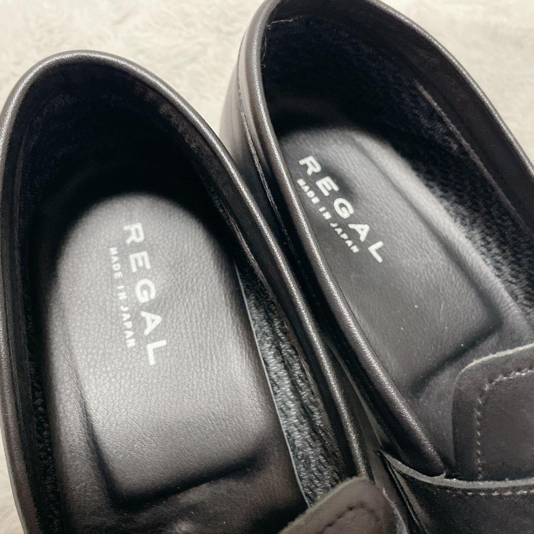 REGAL ブラック ローファー メンズ ビジネスシューズ 27.0cm