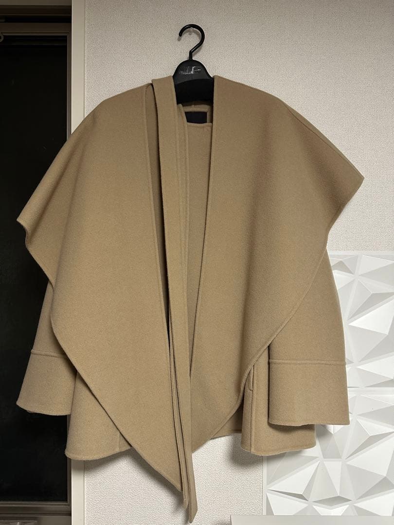 【anuans】リバーウールミドルマフラーコート（試着のみの美品）公式完売品