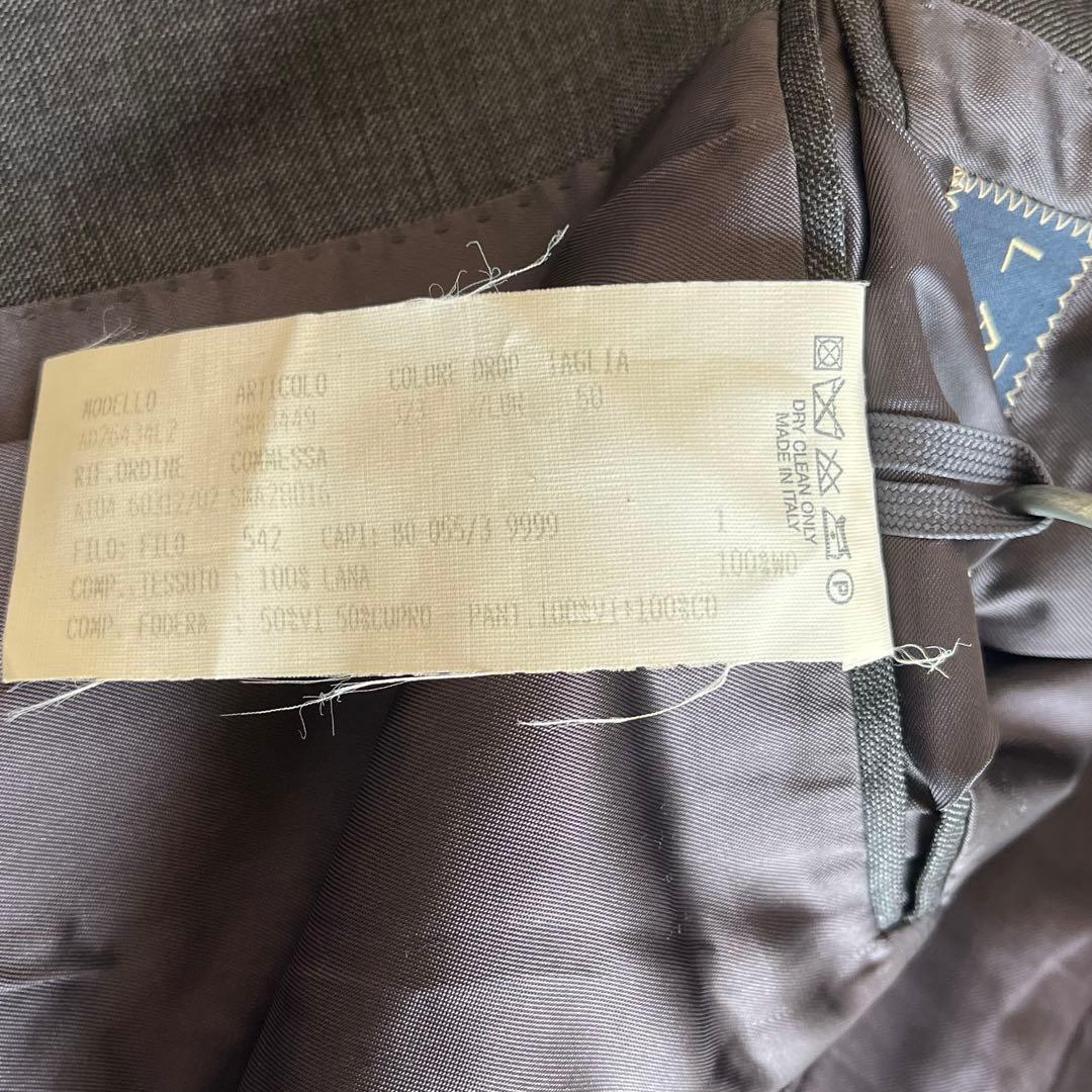 ✨良品✨ LARDINI×ロロピアーナ Super110’s 高級 グレー 50