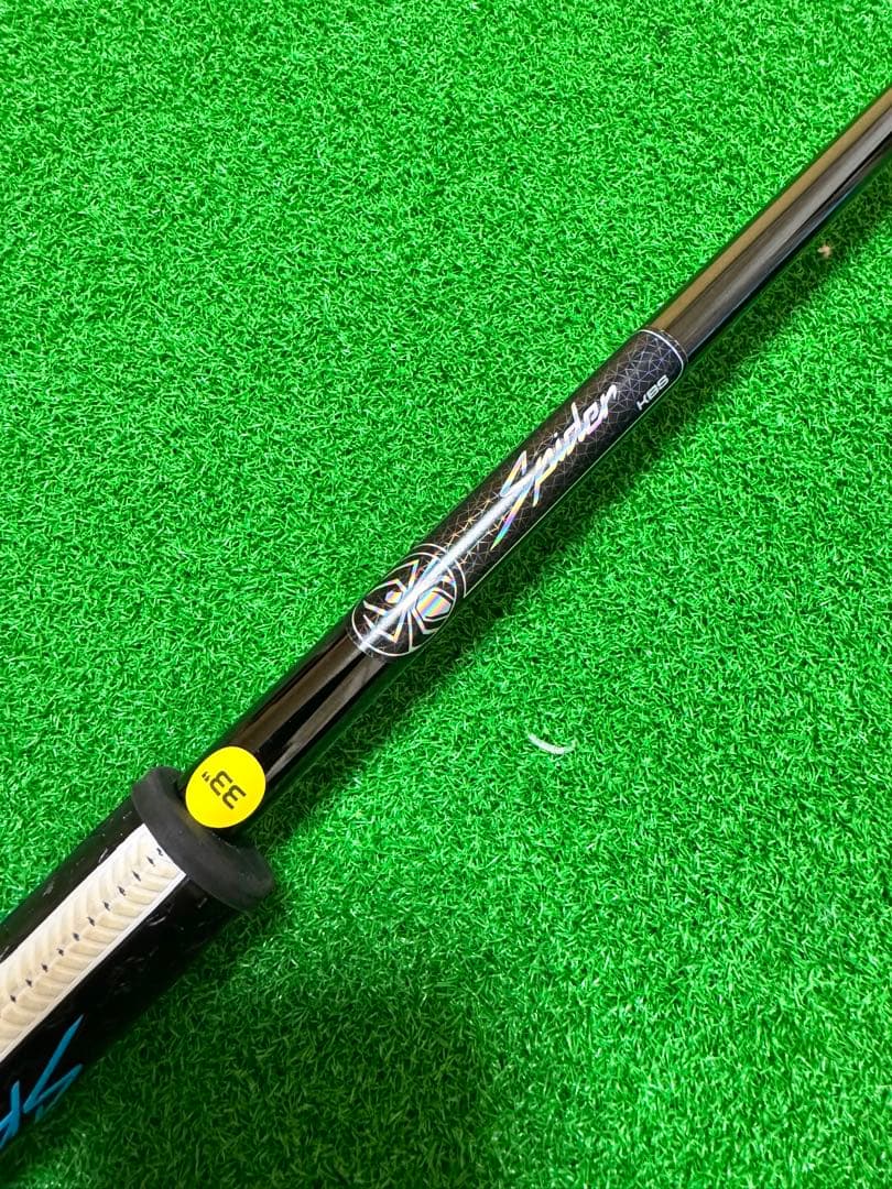 TaylorMade Spider ZT ゼロトルクパター ヘッドカバー付き