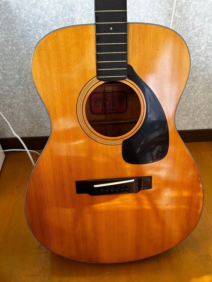 希少 1960年代製造　YAMAHA FG-110 赤ラベル ジャンク