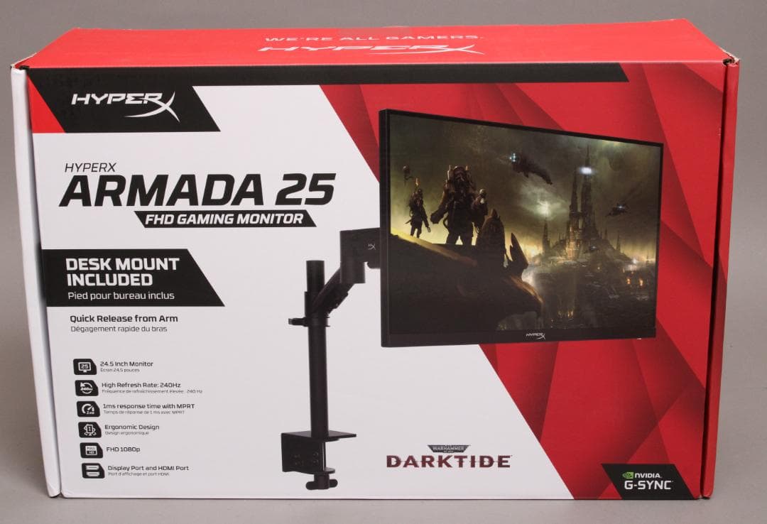 新品展示品 HyperX Armada 25インチモニタ 64V62AA#ABJ