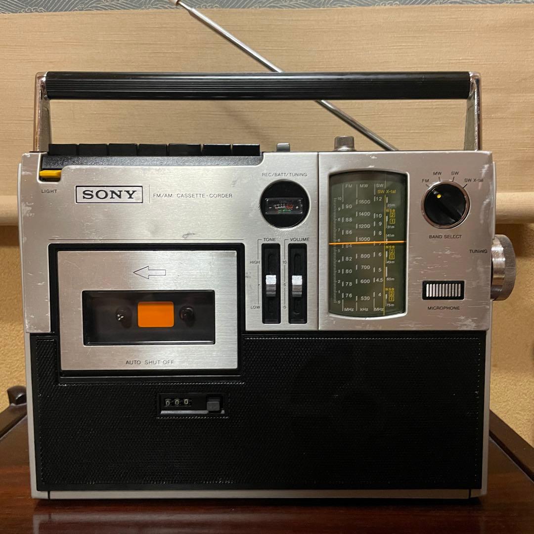 SONY／ソニー／ラジカセ／CF-1760／メンテナンス済み／ケアセット付