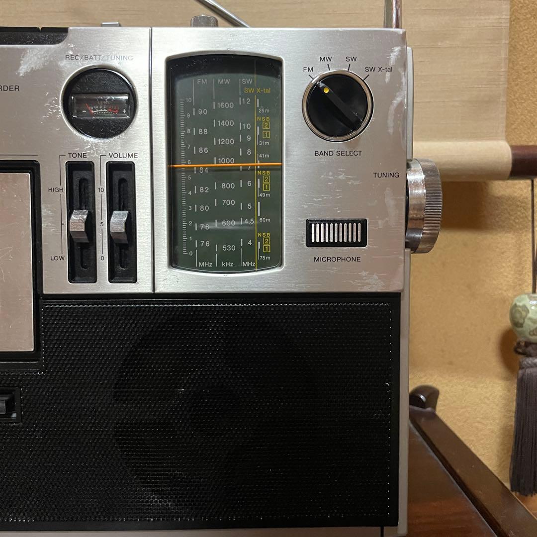 SONY／ソニー／ラジカセ／CF-1760／メンテナンス済み／ケアセット付