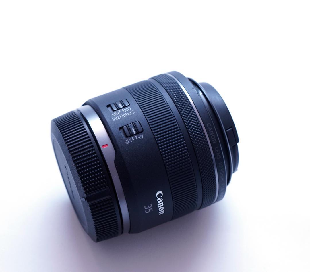 超美品 キャノン RF35mm F1.8 MACRO IS STM 単焦点レンズ