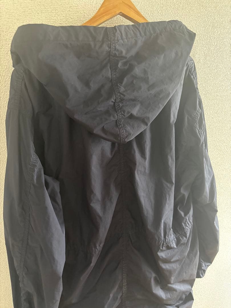 COMOLI ネイビーモッズコート 14S-04002