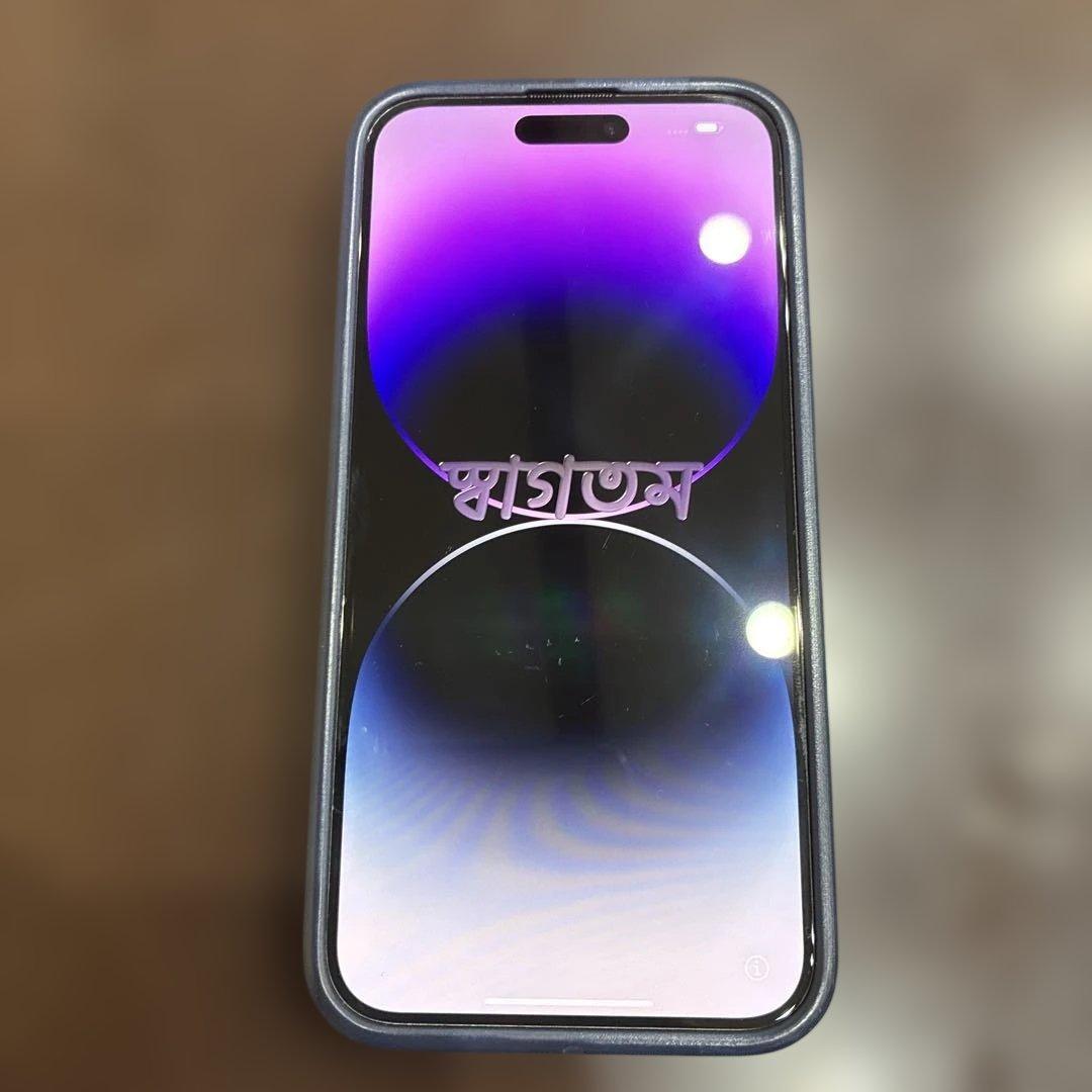 スオン　【限定色】iPhone14ProMaxディープパープル256GB