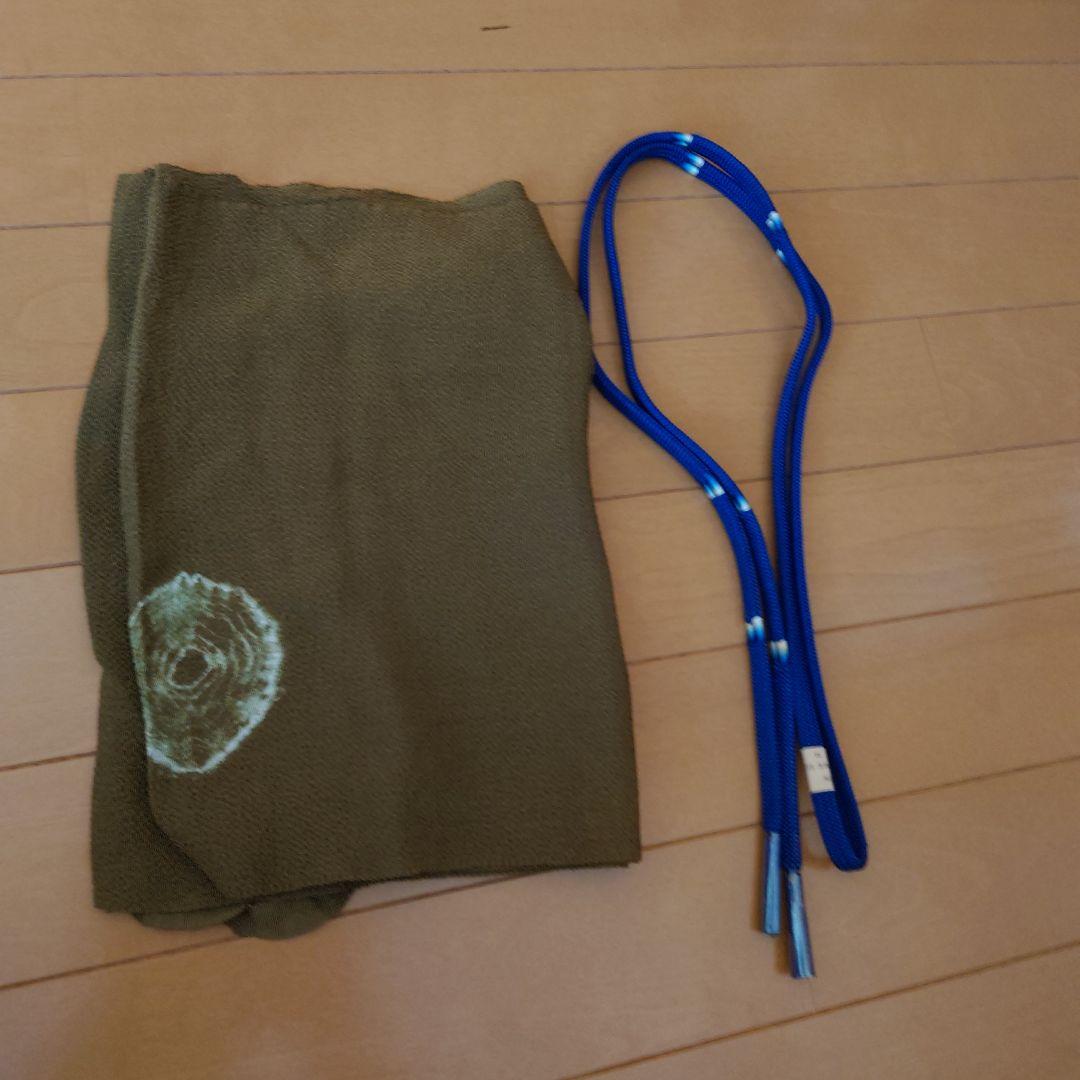 yochan【未使用に近い極美品】小紋フルセット　正絹袷　浮世絵　六通袋帯