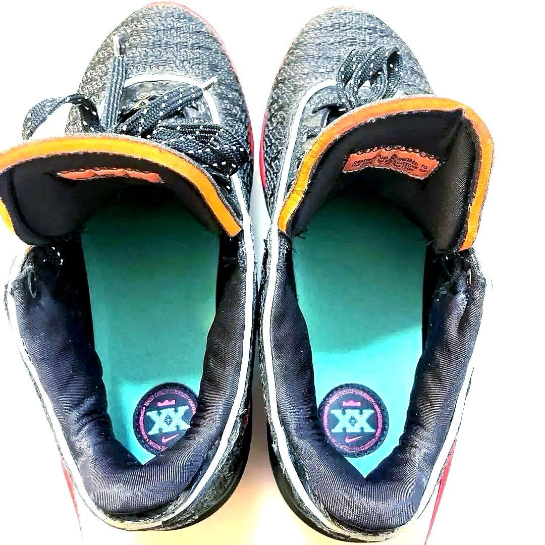 【美品/Sランク】NIKE レブロン20 26cm ブラック×レッド バッシュ