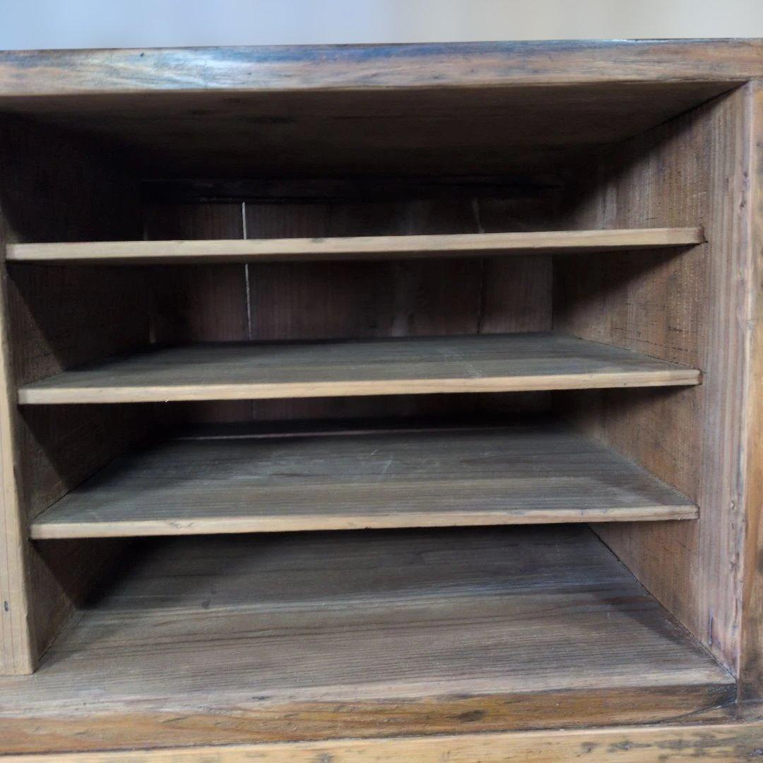 古道具アンティークカルテ　書類棚