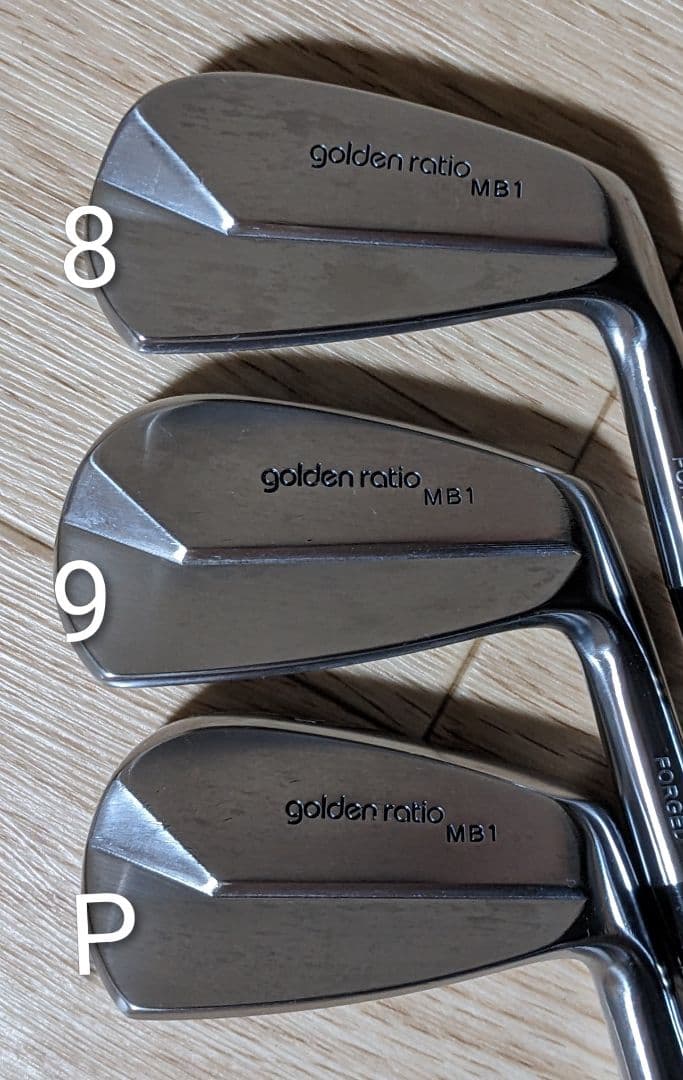 golden ratio アイアンセット 5-9 P