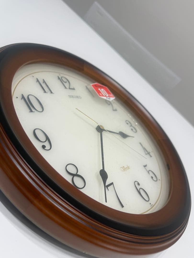 SEIKO アナログ時計 ブラウン