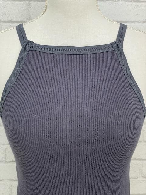 L02085）フミカウチダ EYELET RIB STITCH CAMISOLE