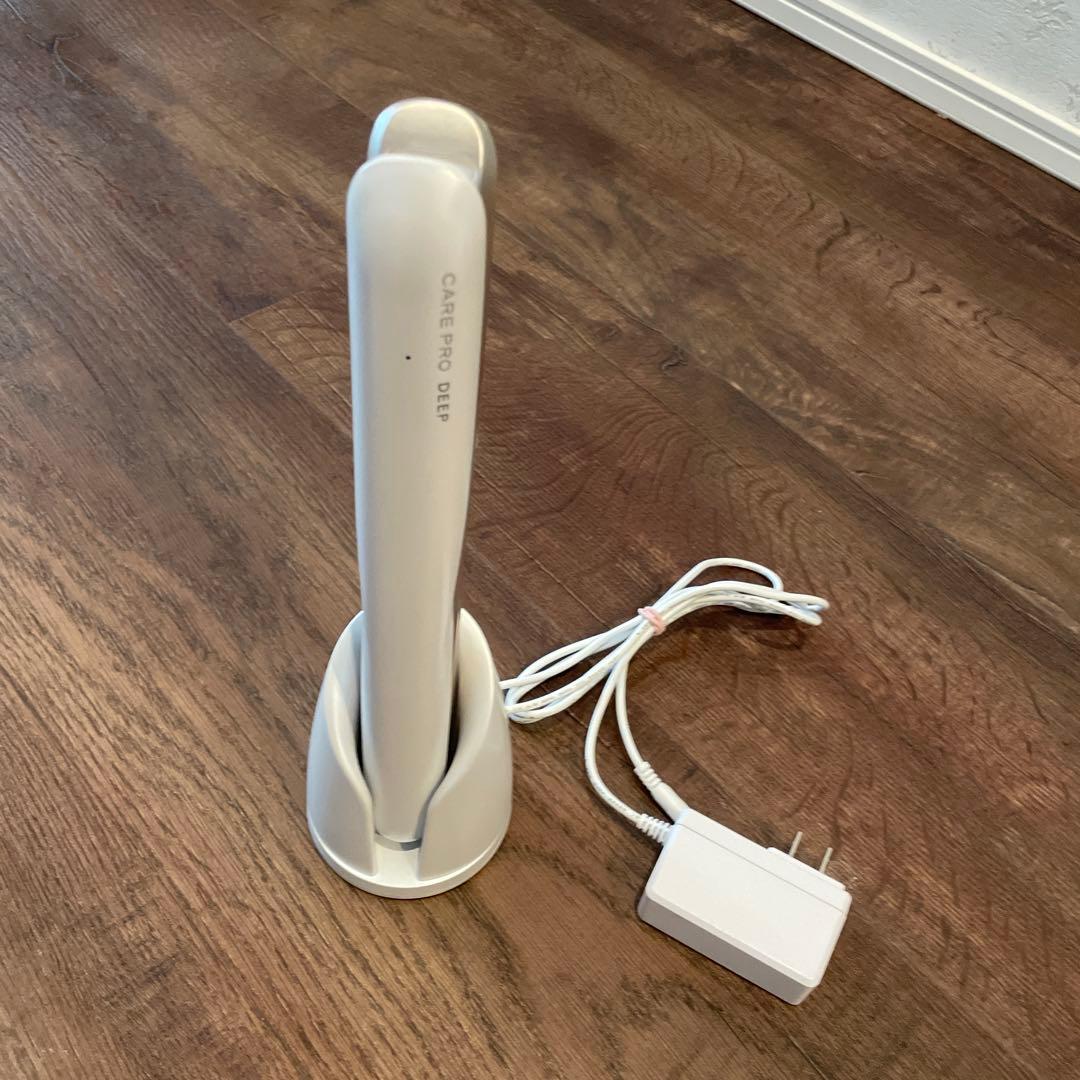 CARE PRO DEEP 超音波　ストレートコードレスヘアアイロン ホワイト