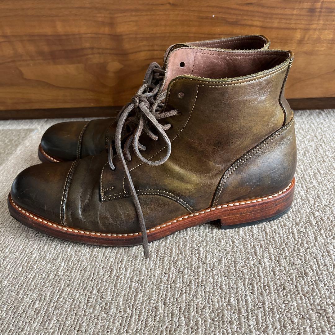 LEATHER & SILVER MOTO モト レザー 1500 ワークブーツ