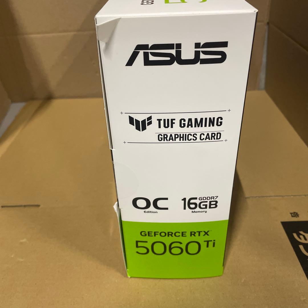 ASUS NVIDIA GeForce RTX 5060Ti ビデオカード