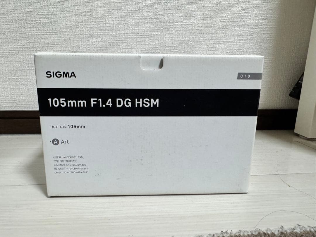 SIGMA 105mm F1.4 DG HSM 単焦点レンズ