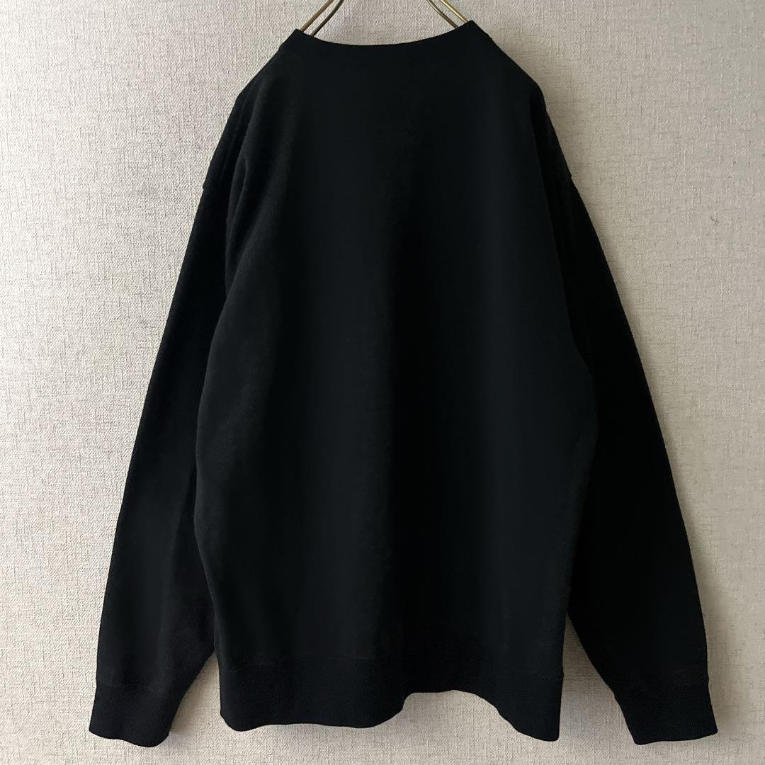 ヒステリックグラマー ヒスガール アーチロゴ スウェット トレーナー ブラック