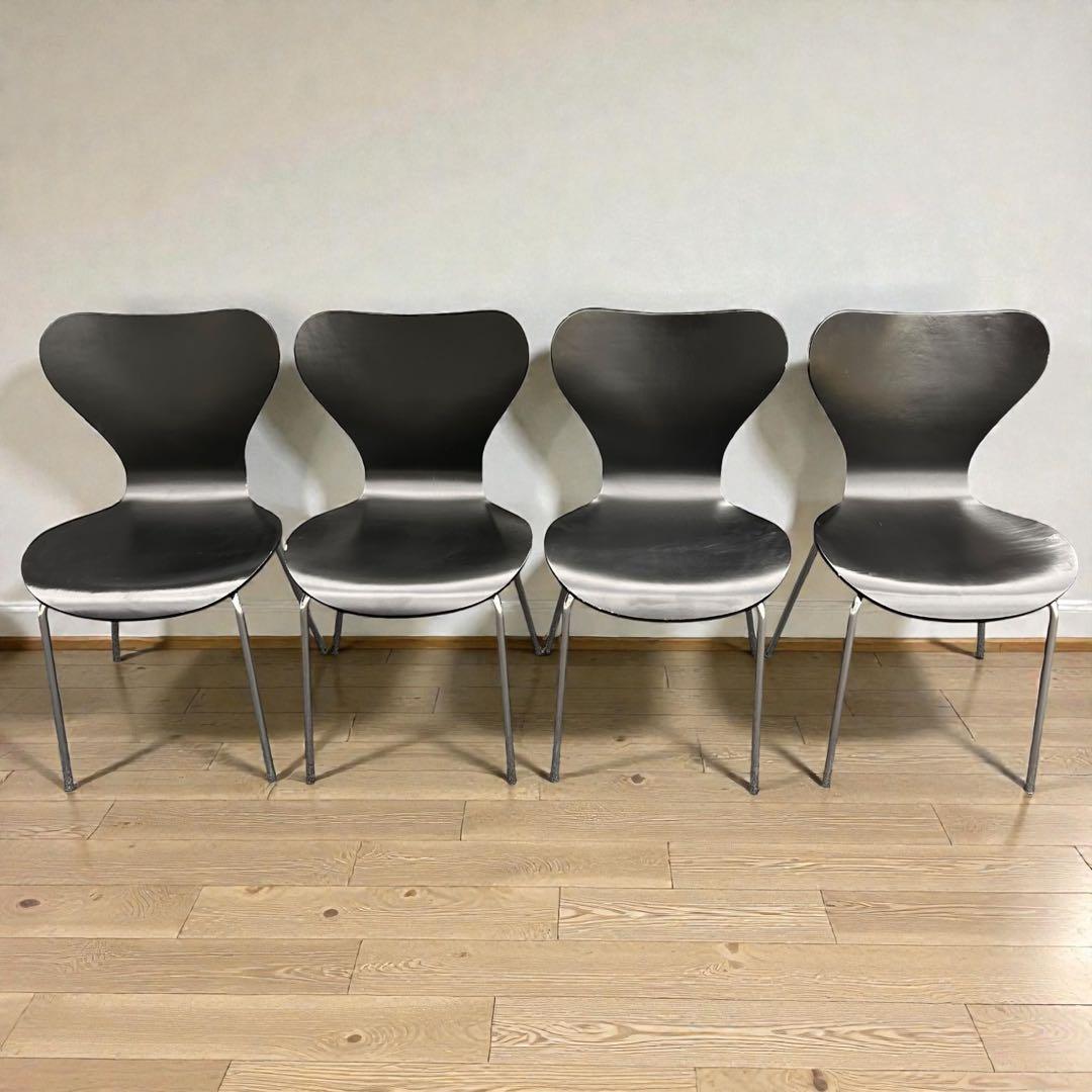 良品✨フリッツハンセン セブンチェア リプロダクト ダイニングチェア 4脚 ①