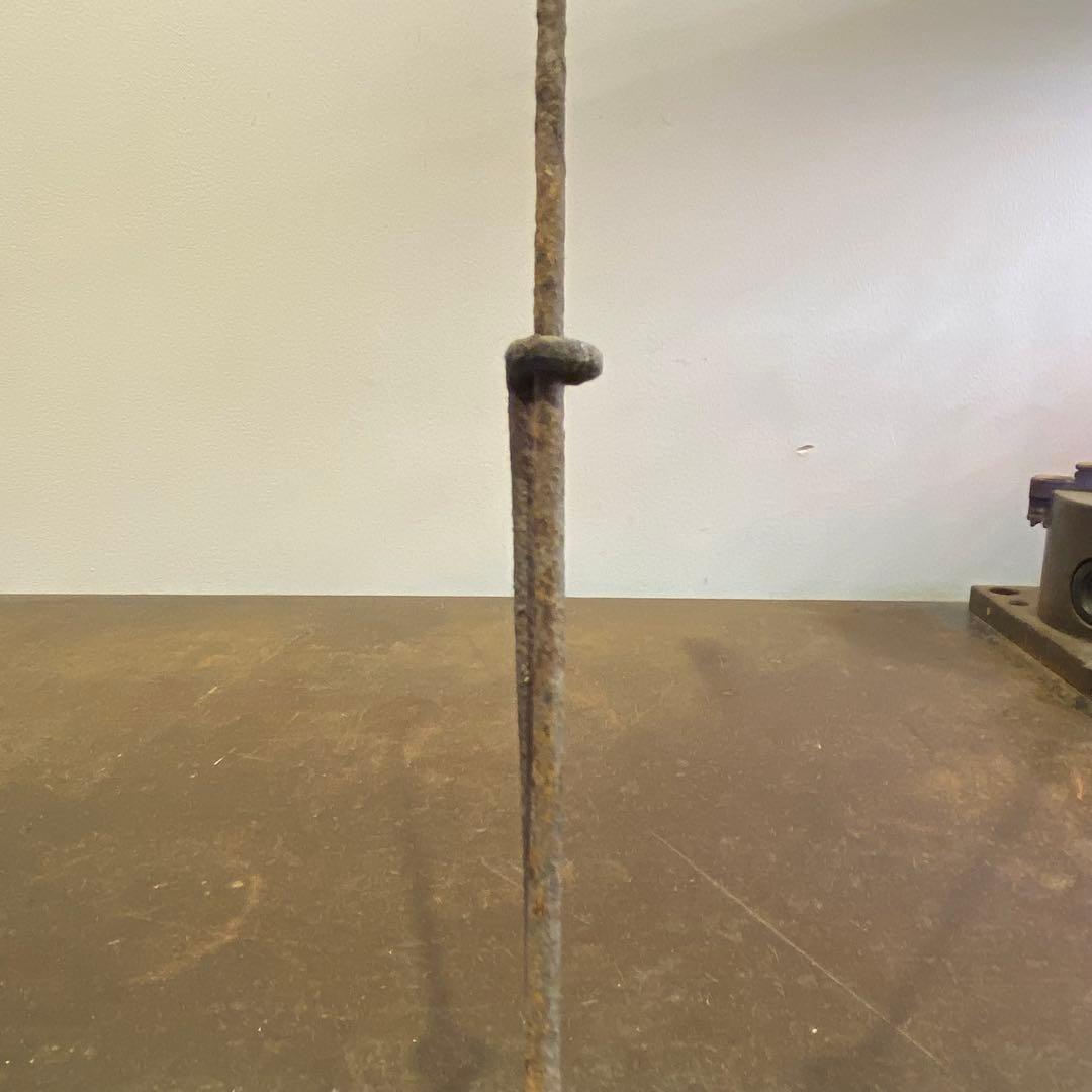 錆鉄自在鉤 ロング アンティーク