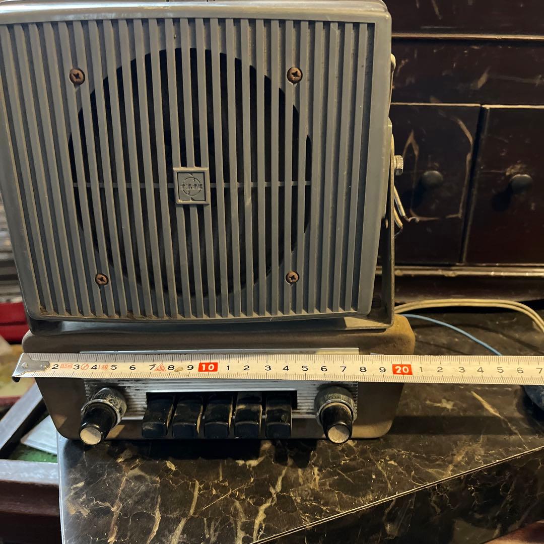 昭和レトロカーラジオ、カーラジオ、ナショナルカーラジオ、旧車ラジオ 旧車外付