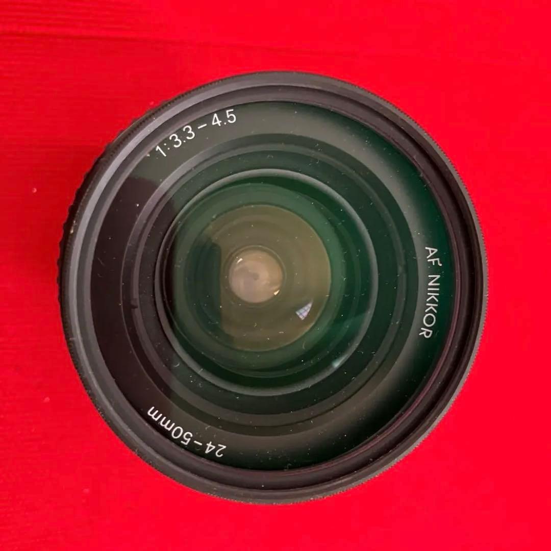 nikkor24-50mm 、Nikon f801 など